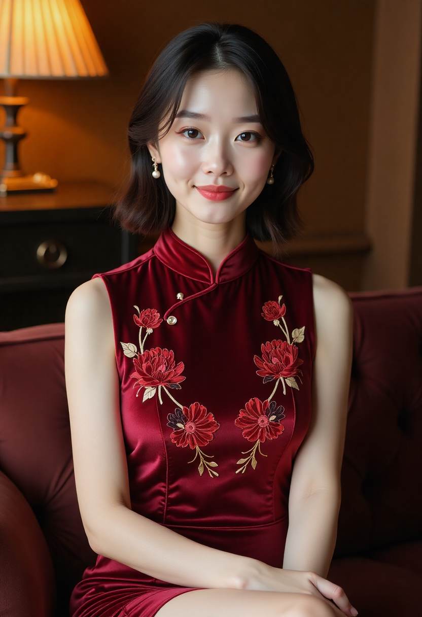厨房里认真准备早餐